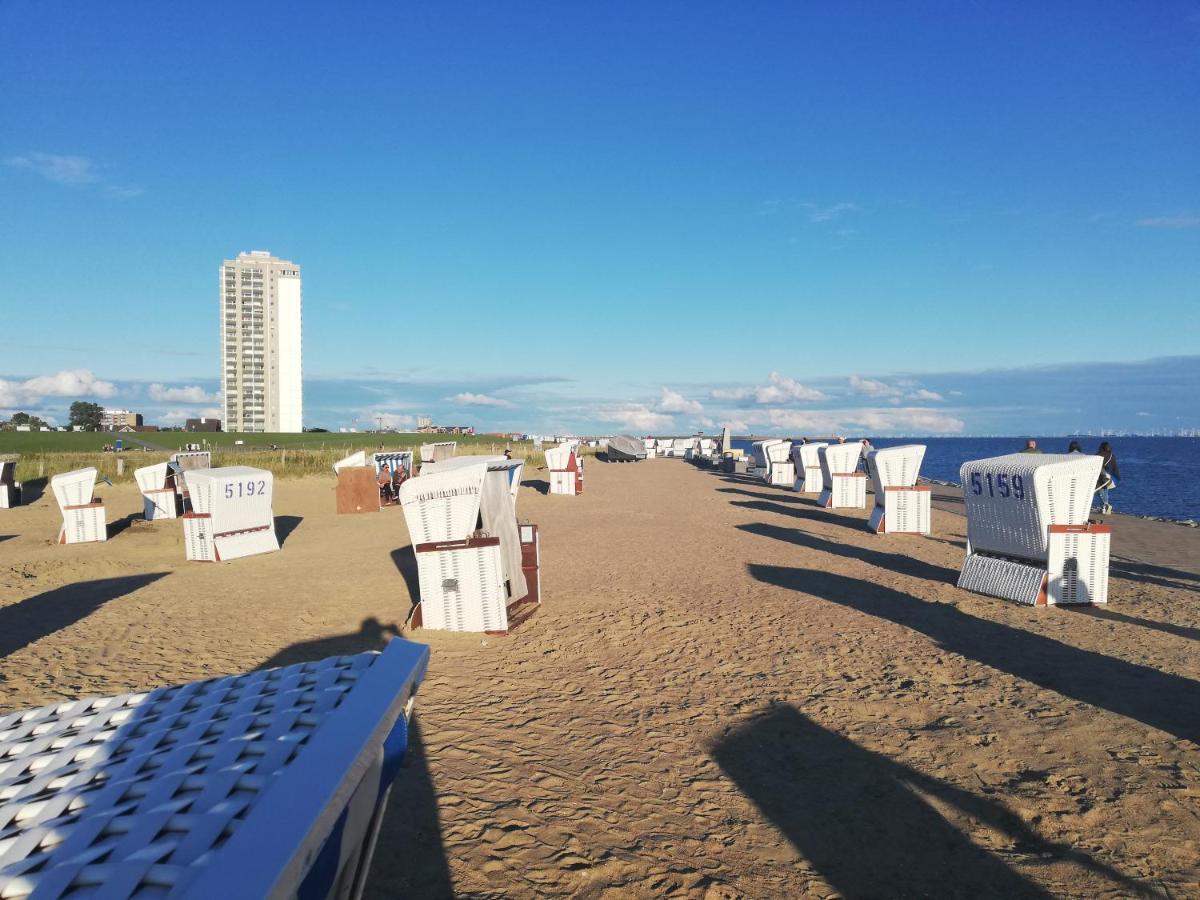 Büsum Nordseestraße 5 EG FeWo Exterior foto