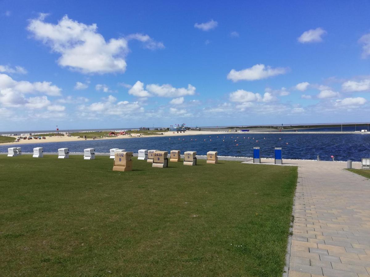 Büsum Nordseestraße 5 EG FeWo Exterior foto